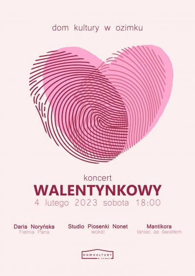 Koncert Walentynkowy