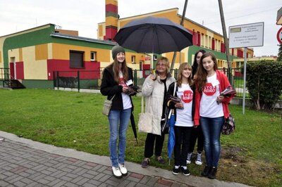 Kampania  przeciw przemocy.