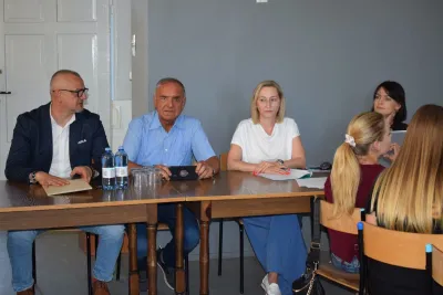 Zebranie wyborcze w Chobiu