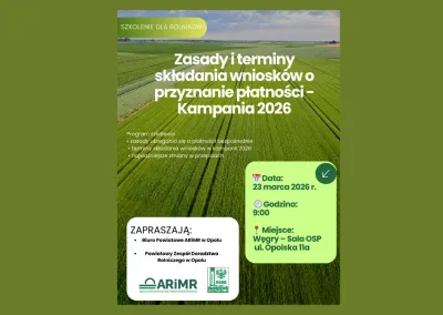 Szkolenie dla rolników