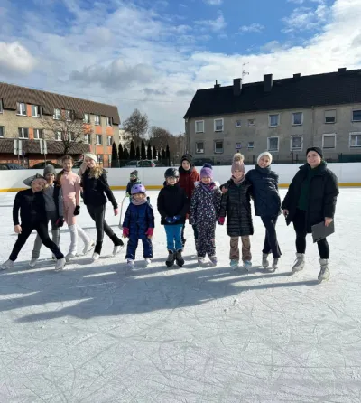 Zimowa energia na lodzie