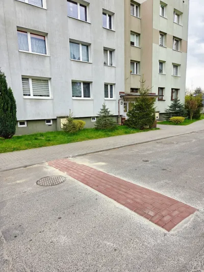 progi zwalniające na ul. Sikorskiego