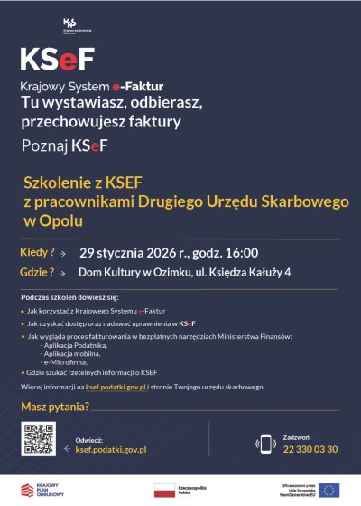 Szkolenie z KSeF