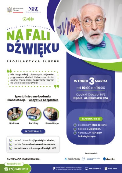 Na Fali Dźwięku – Profilaktyka słuchu