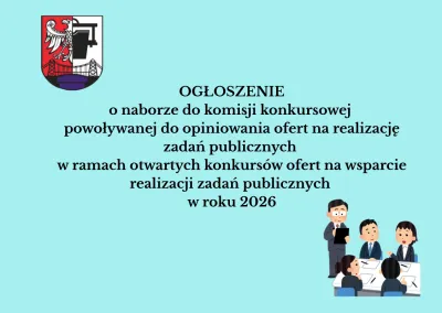 Nabór do komisji konkursowej – otwarte konkursy ofert 2026