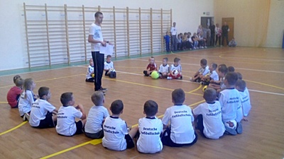 Pierwsze spotkanie Miro Niemieckojęzycznej Szkółki Piłkarskiej