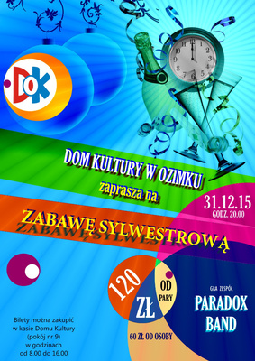Sylwester w Domu Kultury