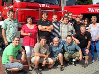 OSP Szczedrzyk: wspólne szkolenia ze strażakami z Czech