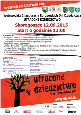 Wojewódzka Inauguracja Europejskich Dni Dziedzictwa