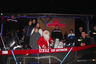 Hojny Mikołaj dla OSP Antoniów