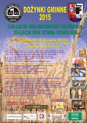DOŻYNKI GMINNE 2015