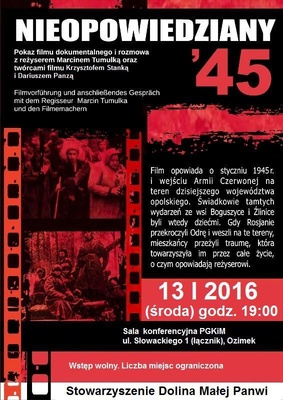 Zaproszenie na wykład SDMP