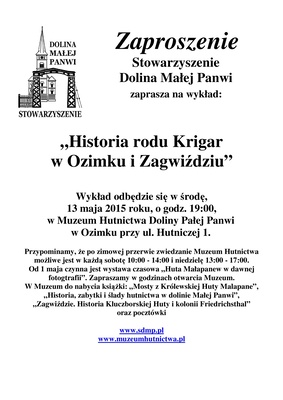 Plakat zaproszenie - 2015_05_11