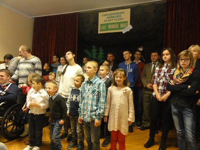 Laura Kupczyk z opiekunką Teresą Glensk