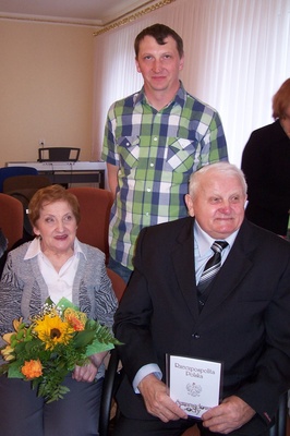 Henryk i R%%C3%%B3%%C5%%BCa Juros z synem Tomaszem