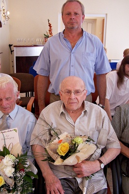 Chlebosz Georg z synem Kurtem