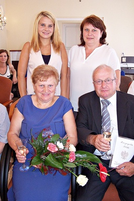 Rydolf Ditmar i Monika z c%%C3%%B3rk%%C4%%85 Gra%%C5%%BCyn%%C4%%85 i wnuczka Natali%%C4%%85