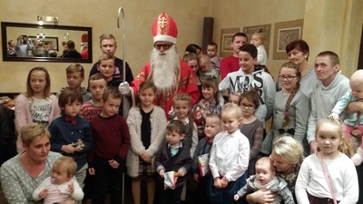 DFK Krzyżowa Dolina: Wizyta Świętego Mikołaja