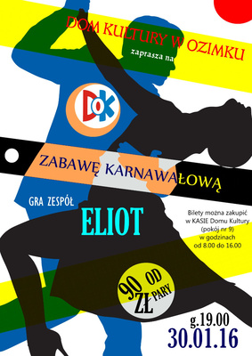 Zabawa Karnawałowa w Domu Kultury 