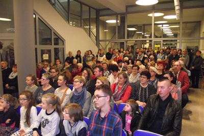 Przybyło spore grono widzów