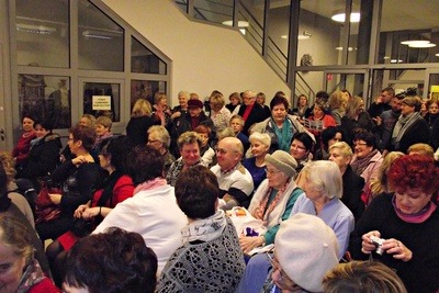 Przybyło spore grono widzów