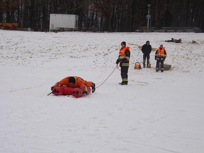 Ćwiczenia na Jeziorze Średnim