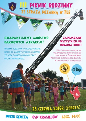 III Piknik Rodzinny ze Strażą Pożarną w tle