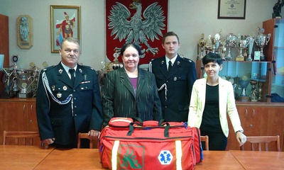 Nowy sprzęt dla OSP Szczedrzyk