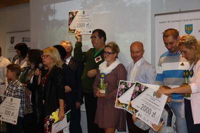 Konkurs Opolskie Kwitnące - sukces mieszkańców naszej gminy