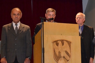 Burmistrz Ozimka Jan Labus także złożył gratulacje