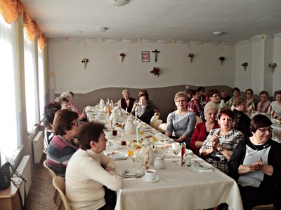 Na imprezę przybyło wiele Pań z Dylak