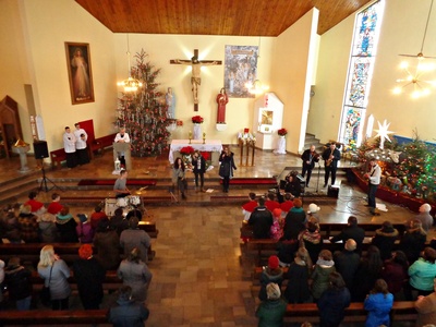 Schodnia: rozrywkowy koncert kolęd