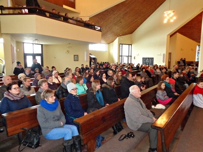 Koncert cieszył się dużym zainteresowaniem