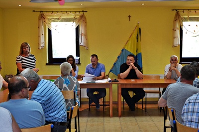 Na zebranie przybyło ok. 50 mieszkańców