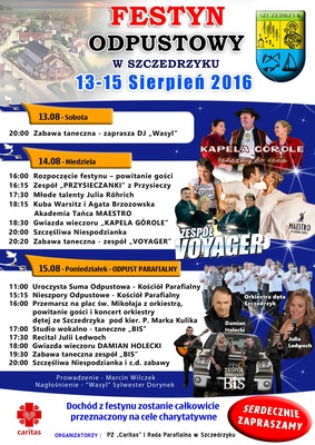 Festyn Odpustowy w Szczedrzyku
