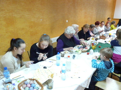 Warsztaty kroszonkarskie w Szczedrzyku