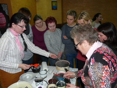 Szczedrzyk: warsztaty kroszonkarskie