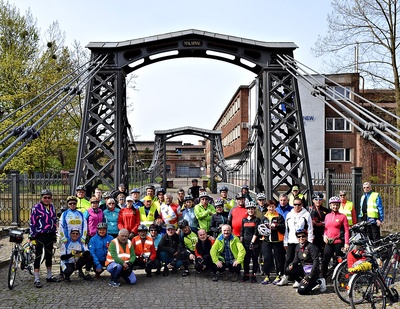 Przewodnicy Turystyki Kolarskiej zwiedzili Gminę Ozimek