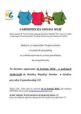 I GRODZIECKA GIEŁDA MAM