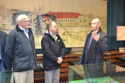 Podczas zwiedzania Muzeum Hutnictwa goście byli mogli zobaczyć eksponaty zgromadzone przez SDMP oraz posłuchać wykładu J. T. Jurosa.