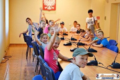 Wizyta dzieci z GZS w UGiM