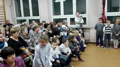 Przybyło liczne grono widzów