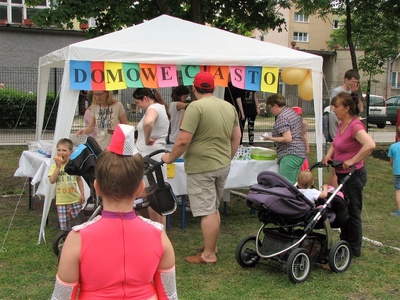 Stoisko z domowym ciastem