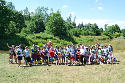 Spływ RLGD Opolszczyzna z okazji Święta Rybaka 