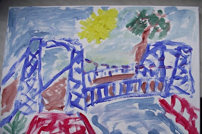 Wykonane dzieła mogli zabrać na pamiątkę ze sobą