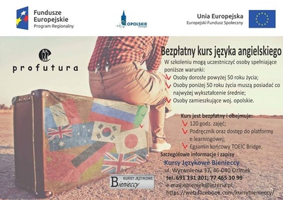 Bezplatny kurs języka angielskiego dla mieszkańców Ozimka