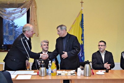 OSP Schodnia: Zebranie sprawozdawcze