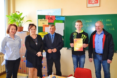 Konkurs Wiedzy Pożarniczej - Piotr Spyra trzeci w województwie!!!