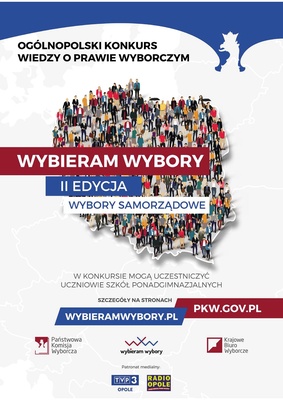 II edycja Ogólnopolskiego Konkursu Wiedzy o Prawie Wyborczym Wybieram Wybory