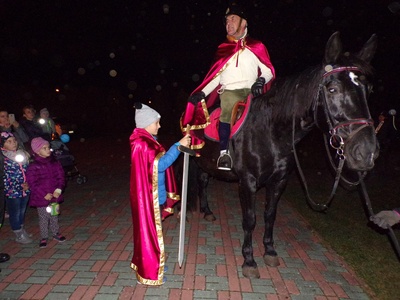 Korowód św. Marcina znów przeszedł ulicami Antoniowa